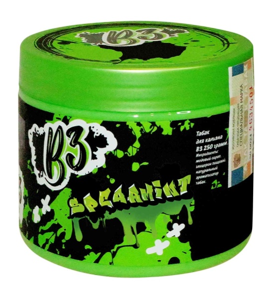 B3 Spearmint (Мятная Жвачка), 250 гр